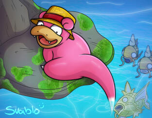 Slowpoke Fishing